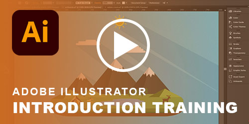 Illustrator introduction course video available in Guildford
