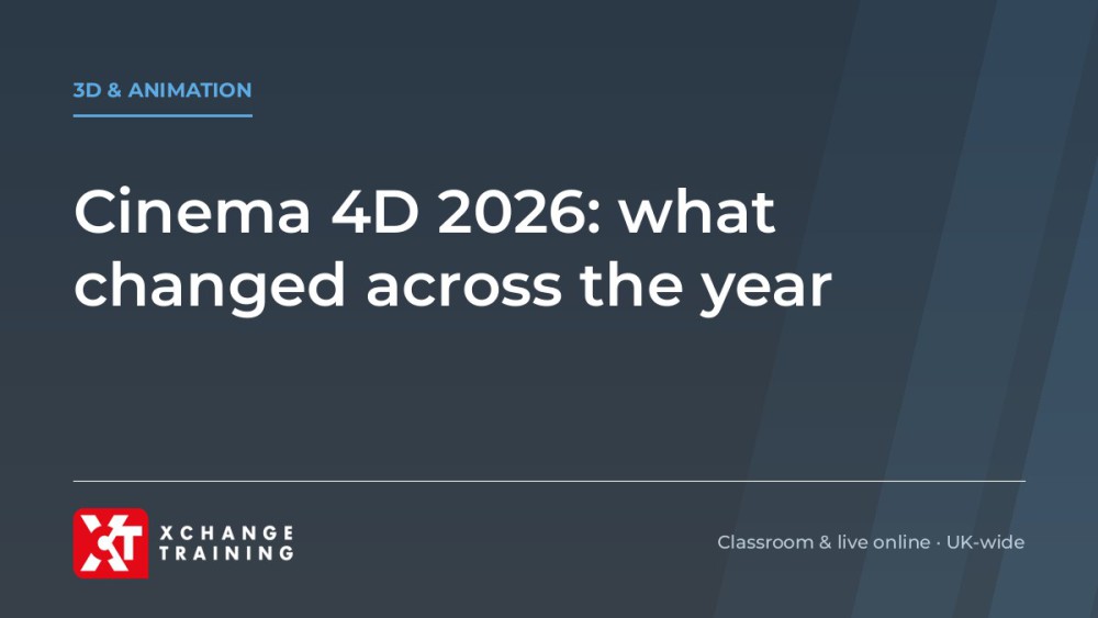 Cinema 4D 2026: what changed across the year