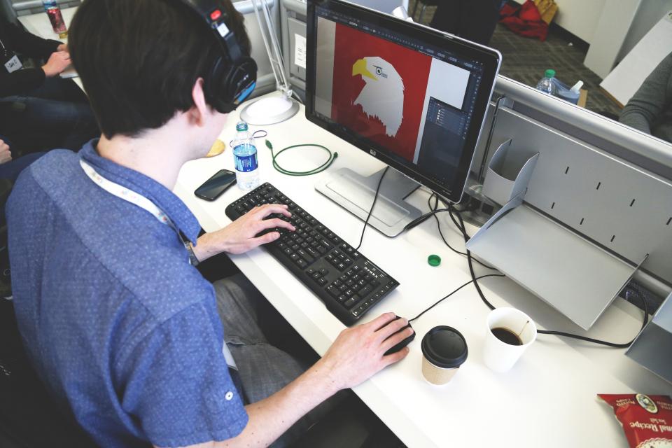 designer at work