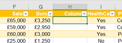 excel formatting screen 11