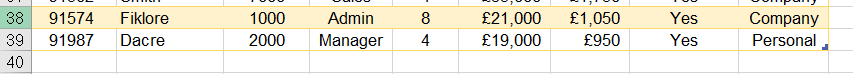 excel formatting screen 14