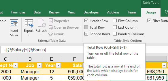 excel formatting screen 7