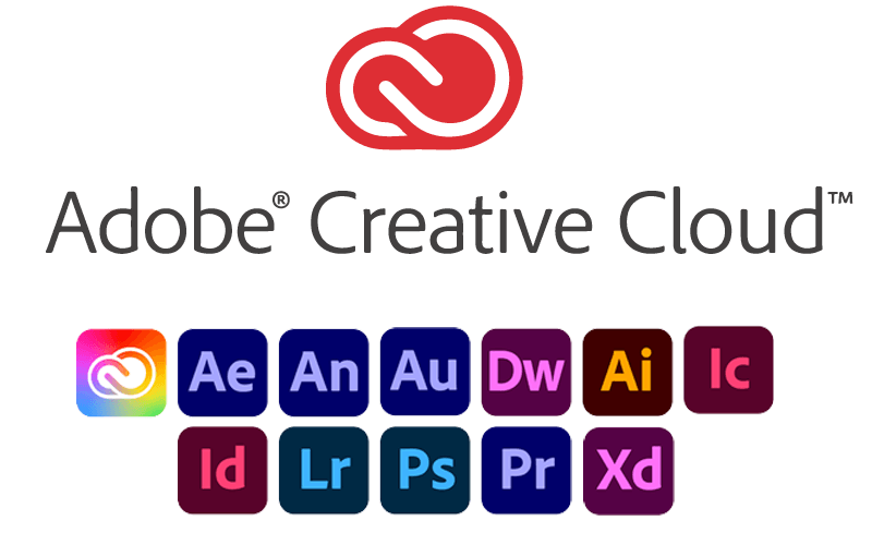 adobe cc app icons